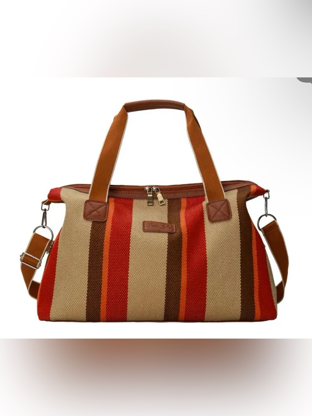 Canvas travel duffle bag